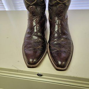 Tony Lama El Rey Collection Brown Alligator style # 4754 11 B